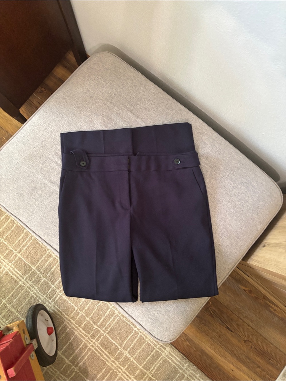 LOFT Navy Marisa Trouser